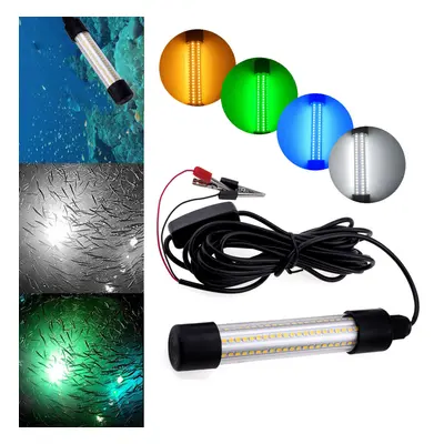 (Cool White ) 12V-24V 1200LM LED Submersible Fishing Night Light