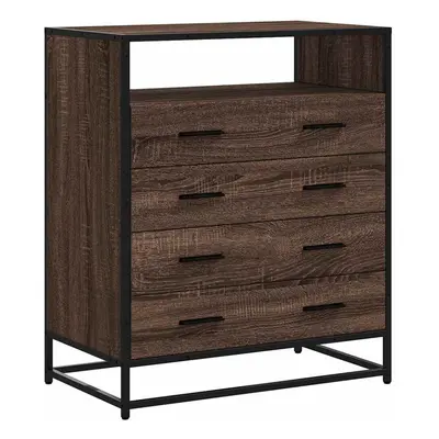 (brown oak) vidaXL Drawer Cabinet Sonoma Oak 70x41x70 cm Engineered Wood drawer chest