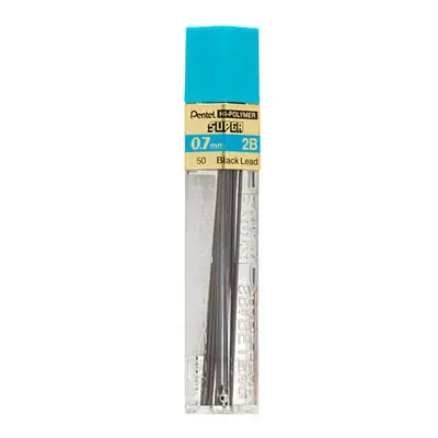 Pentel Hi-Polymer Lead Refill 0.7mm (Box of 12) (2B)