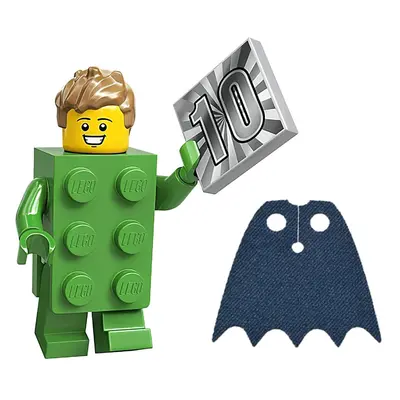 LEGO Minifigures Series - Green Brick Costume with Bonus Blue Cape