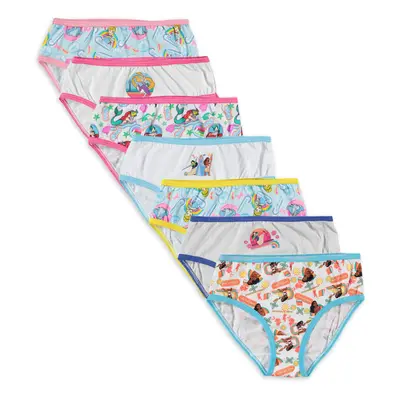 Disney Big Girls Princess Piece Underwear Panties Set Multi