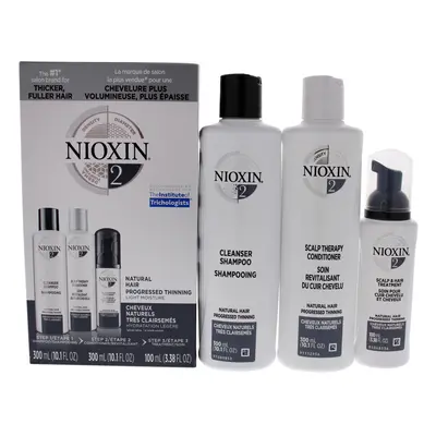 Nioxin System Natural Hair Progressed Thinning Kit - Pc