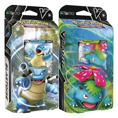 Pokemon V Battle Decks Bundle - Blastoise and Venusaur