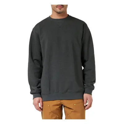 carhartt mens Midweight crewneck (Big Tall) Sweatshirt carbon Heathe