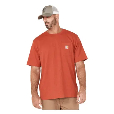 Carhartt Men's Loose Fit Heavyweight Short-Sleeve Pocket T-Shirt Close