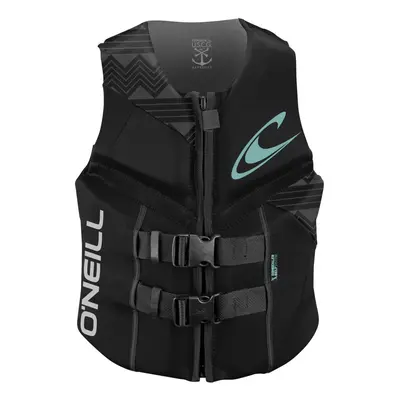 O'Neill Wetsuits Women's Reactor USCG Life Vest Black/Black/Black