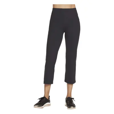 Skechers Women's Go Walk High Waisted Crop Pant Black X-Large