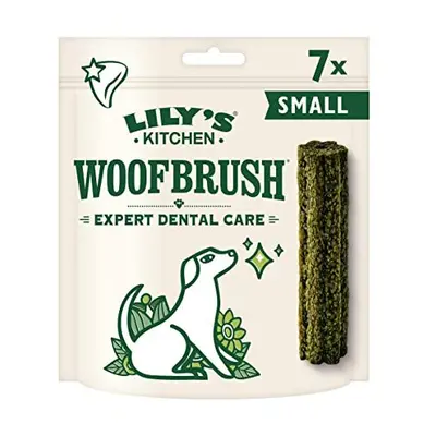 Lily's Kitchen Woofbrush Dental Chew - Natural Dental Sticks for Small Dogs (5 Packs of Chews)