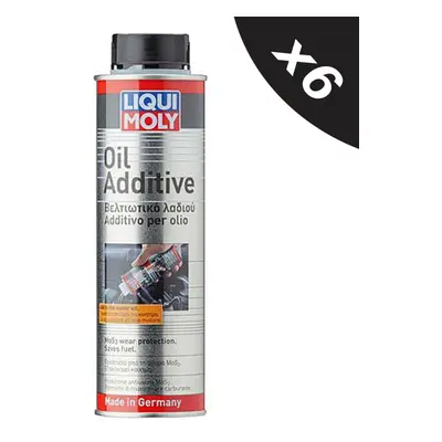 Liqui Moly MoS2 Diesel Petrol Oil Additive Engine Oil Treatment 6x300ml