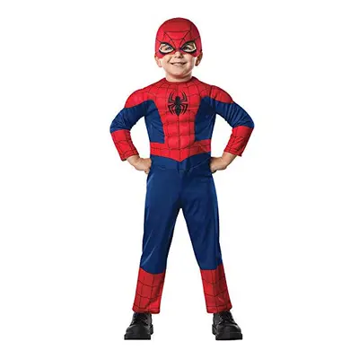 Rubies Marvel Ultimate Spider-Man Costume, Toddler, As Shown