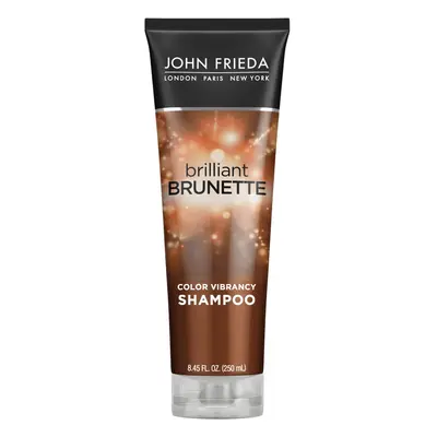 John Frieda Brilliant Brunette Multi-Tone Revealing Shampoo, Color Protecting Shampoo, Helps Unl