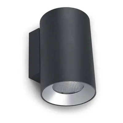 Leds-C4 Cosmos - LED Outdoor Large Wall Light Urban Grey IP55