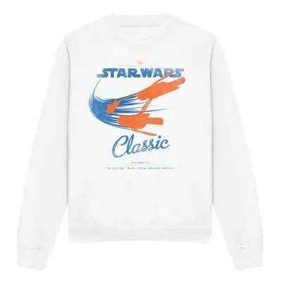 (XL, White) Star Wars Unisex Adult Classic Sweatshirt