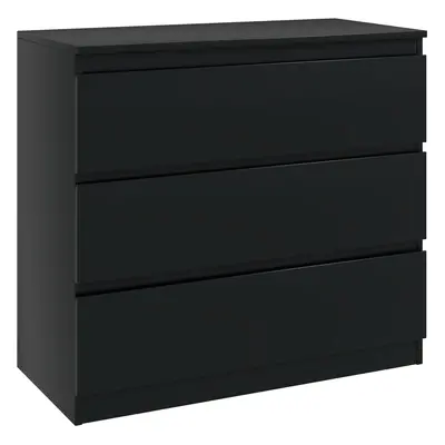 HOMCOM Chest of Drawers, Drawer Storage Cabinet Unit for Bedroom, Black