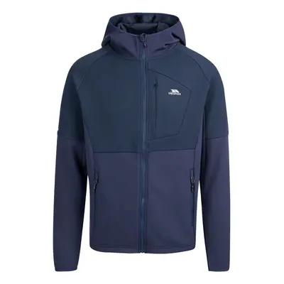 (S, Navy) Trespass Mens Bani Active Full Zip Hoodie