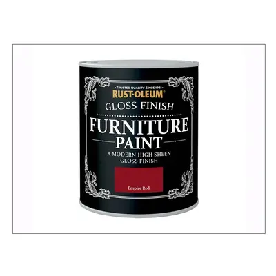 Rust-Oleum Gloss Funiture Paint Empire Red 750ml