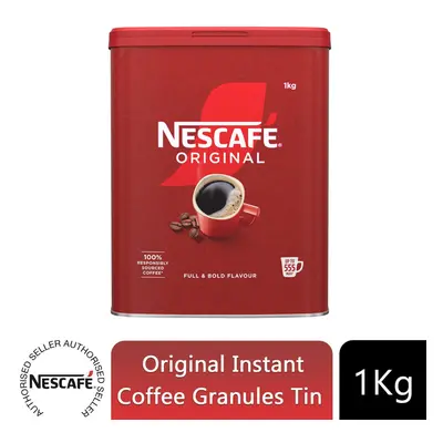 Nescafe Original Coffee Granules Tin 1kg