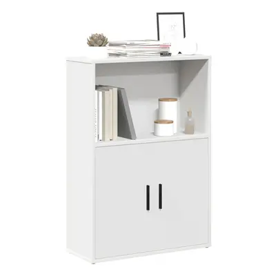 vidaXL Bookcase White 60x24x85 cm Engineered Wood