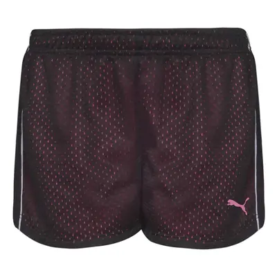 PUMA Big Girls' Active Double Mesh Short Black (Medium)