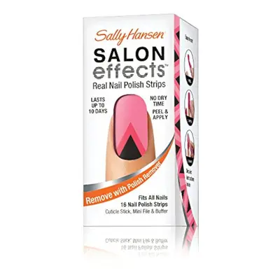 Sally Hansen Salon Effects Real Nail Polish Strips Get The Point Count