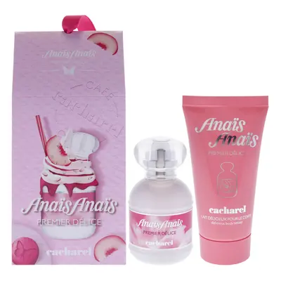 Anais Anais Premier Delice by Cacharel for Women - Pc Gift Set 1.01oz EDT Spray, 1.7oz Body Loti