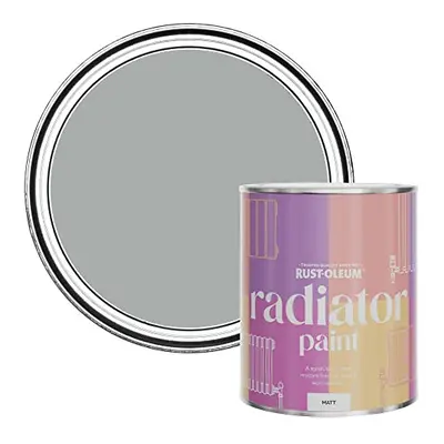 Light Grey Heat Resistant Radiator Paint in Matt Finish - Dove 750ml (SHDRCT1133)