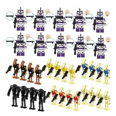 (Style K) Star Wars Clone Troopers Minifigures Gift Fit Lego