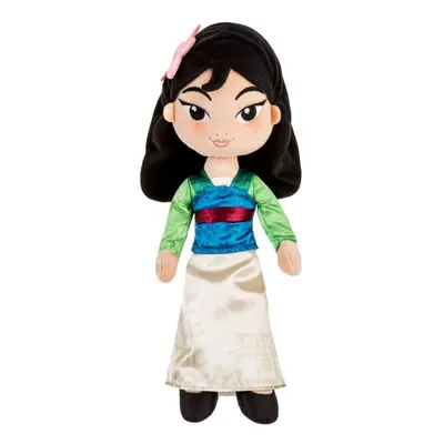 Disney Store Official Princess Plush Doll (Mulan) Medium Inches Princess Dolls with Embroidered 