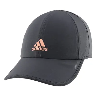 adidas Women's Superlite Relaxed Fit Performance Hat Onix/Glow Pink