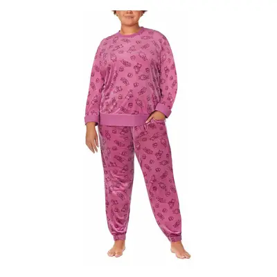 Disney Womens Piece Silky Stretch Fleece Pajama Set (US Alpha X-La