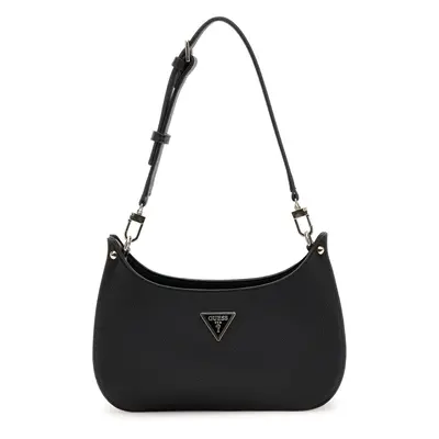 GUESS Meridian Mini Top Zip Shoulder Bag Black