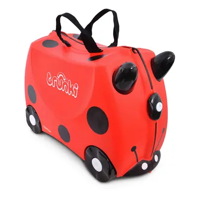 Trunki Children's Ride-On Suitcase: Harley Ladybug (Red)