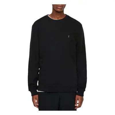 (Black, S) ALL SAINTS Mens Pullover Jumper Sweater Ribbed Top