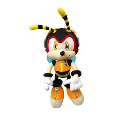 GE Animation GE52680 Eastern Sonic The Hedgehog Charmy Plush, 8.5''H