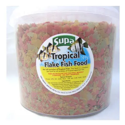 Supa Tropical Fish Flake Food Litre