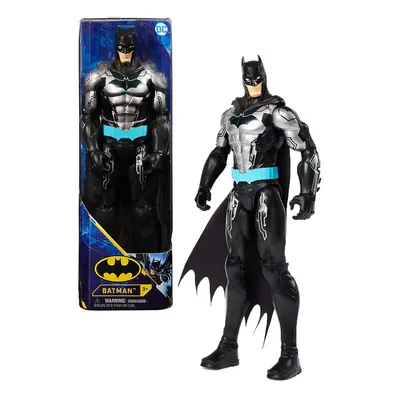 Batman 12-inch Bat-Tech Action Figure (Black/Blue Suit) Kids Toys for