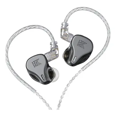 (Grey, With Mic) Dynamic Driver Hi-Fi In Ear Earphone High Resolution Headphone Noise Cancelling