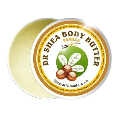 Shea butter - Shimmer Vanilla - Dr Shea. Super soft moisturising body cream. Unrefined Organic G