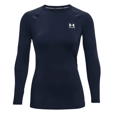 Under Armour Women's HeatGear Compression Long-Sleeve T-Shirt Midnigh