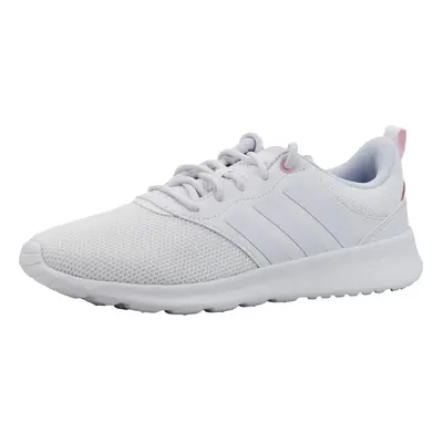 adidas Women's QT Racer 2.0 Running Shoe White/White/Clear Pink M US