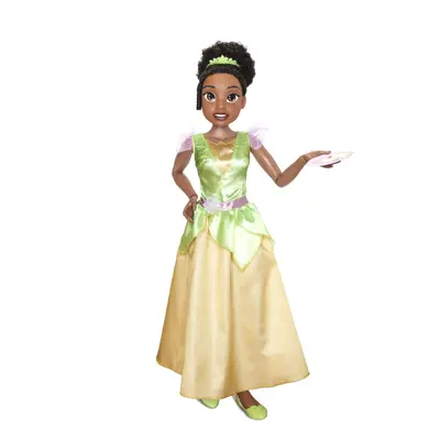 Disney Princess Playdate Tiana Doll Tall & Poseable with Baking Accessories