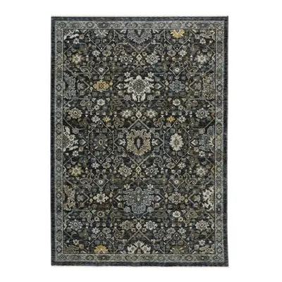 Oriental Weavers A533K1060092ST Aberdeen 533K1 Rectangle Traditional Rug, Blue - x ft.