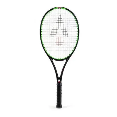 (Grip 2) Karakal Black Zone Tennis Racket Fast Fibre Nano Graphite Gel Power 260g