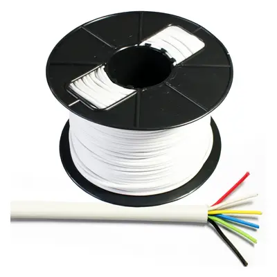 100m Reel way Pair Alarm Cable TCCA Stranded Core CCTV Panel Contact PIR