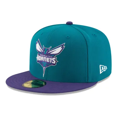 NBA Charlotte Hornets Men's 2-Tone 59FIFTY Fitted Cap Teal 5/8