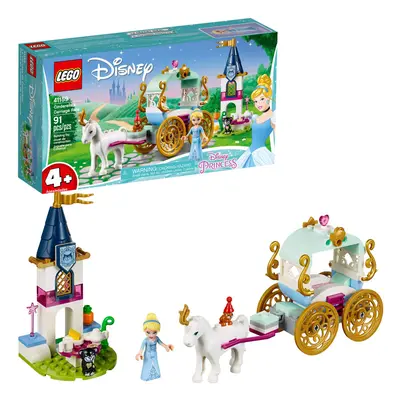 LEGO Disney Cinderellas Carriage Ride 4+ Building Kit (91 Pieces