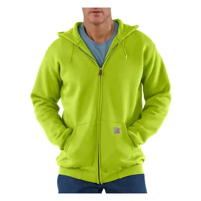 Carhartt Men's Loose Fit Midweight Full-Zip Sweatshirt Sour Apple 3X