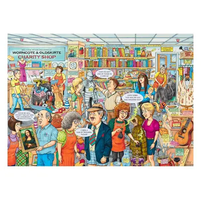 Ravensburger Best of British - The Charity Shop Jigsaw Puzzle (1000 Pieces)