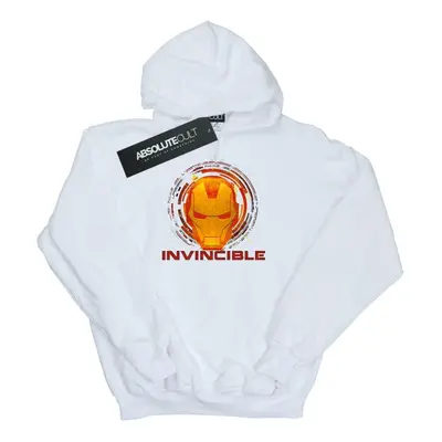 (12-13 Years, White) Marvel Boys Avengers Iron Man Invincible Hoodie