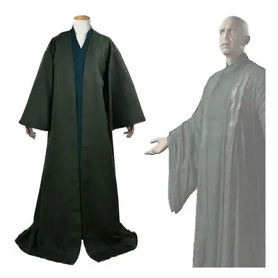 (Voldemort Robe Cosplay Costume Set Adult Halloween Costume Hoodie Cape) Voldemort Robe Cosplay 